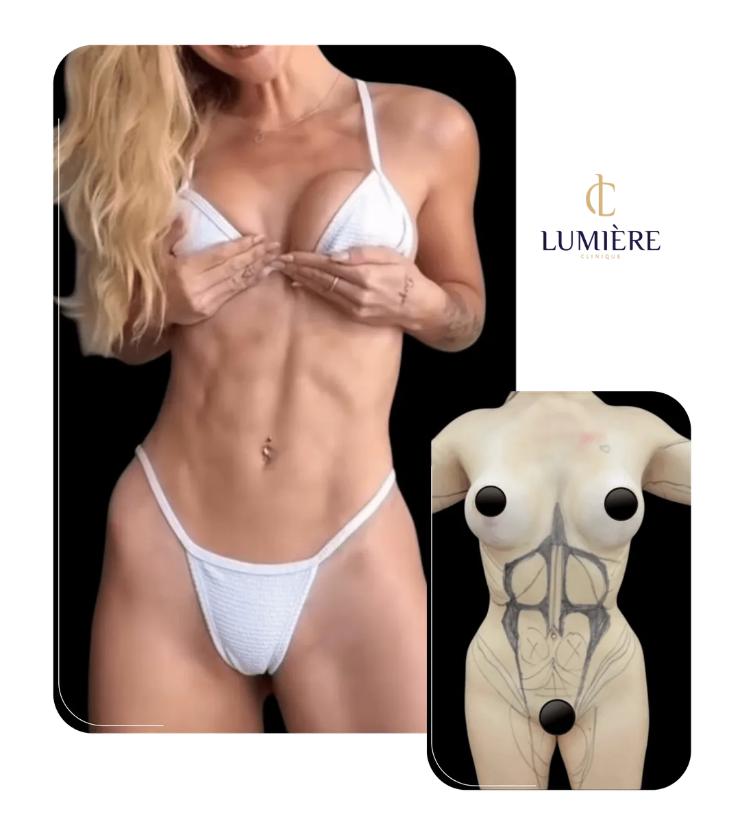 Resultado real de paciente da Lumière